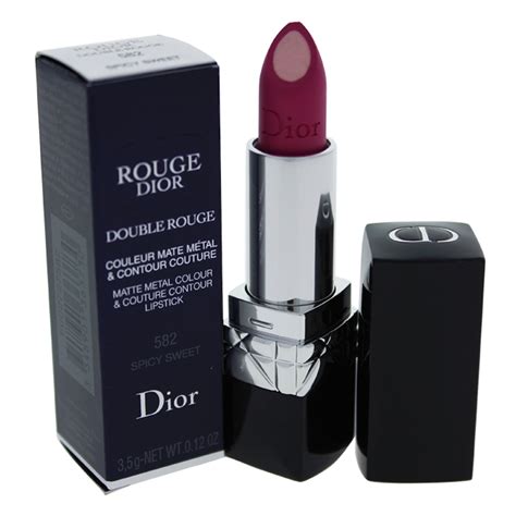 Christian Dior Double Rouge Matte Metal Color Lipstick for 